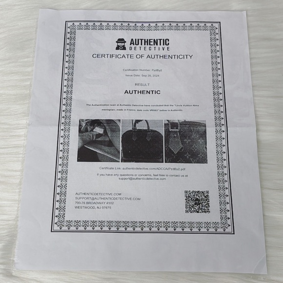 💃Authentic Louis Vuitton Alma Satchel Handbag Monogram VI0963 - Picture 15 of 15
